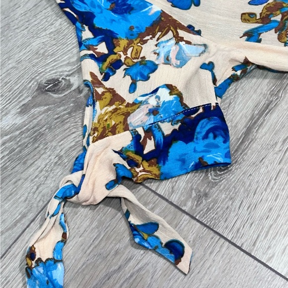 Cotton Candy LA Floral Maxi Wrap Dress - Picture 8 of 15